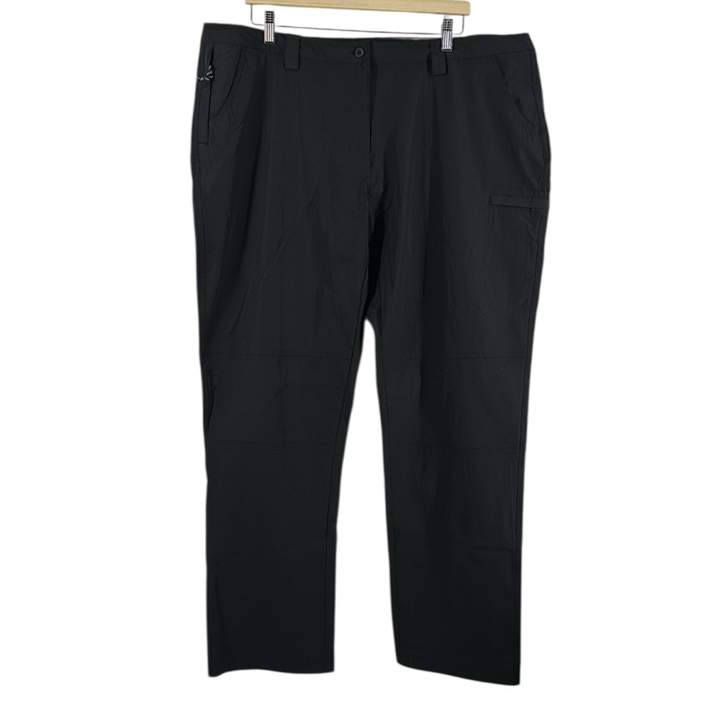 Mountain Warehouse pant Black Hiker Stretch Womens Trousers outdoors sz 16